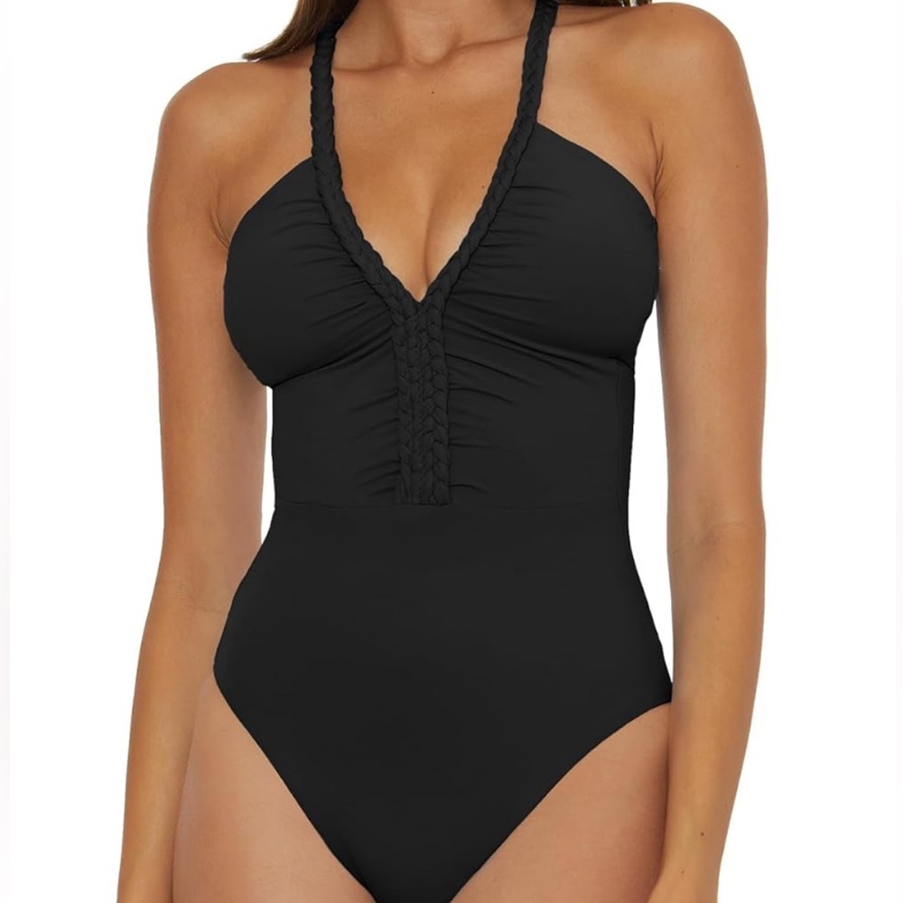 Soluna Swim Women's Standard Lake Side Braided Maillot-M